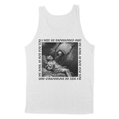Employed To Serve “Imprisoned” White Tank Top