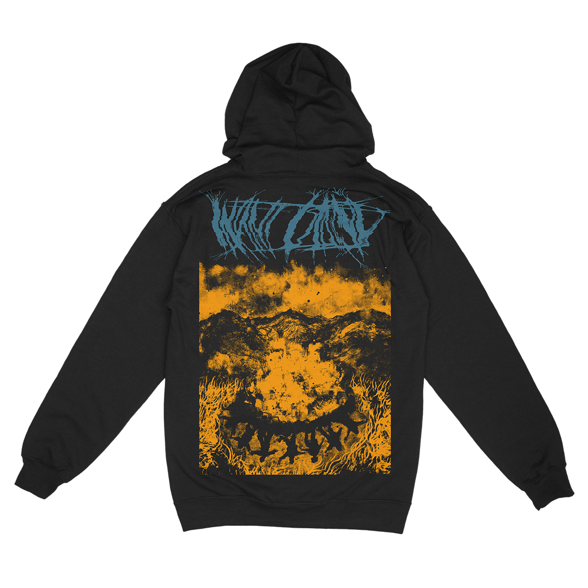 Infant Island "Obsidian Wreath" Black Zip Up Sweatshirt