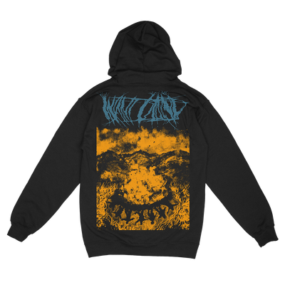 Infant Island "Obsidian Wreath" Black Zip Up Sweatshirt