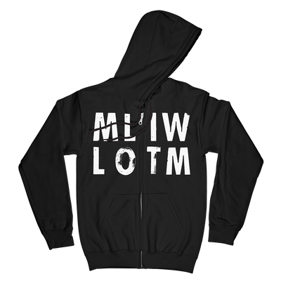 Modern Life Is War "Emily" Premium Black Zip-Up Sweatshirt
