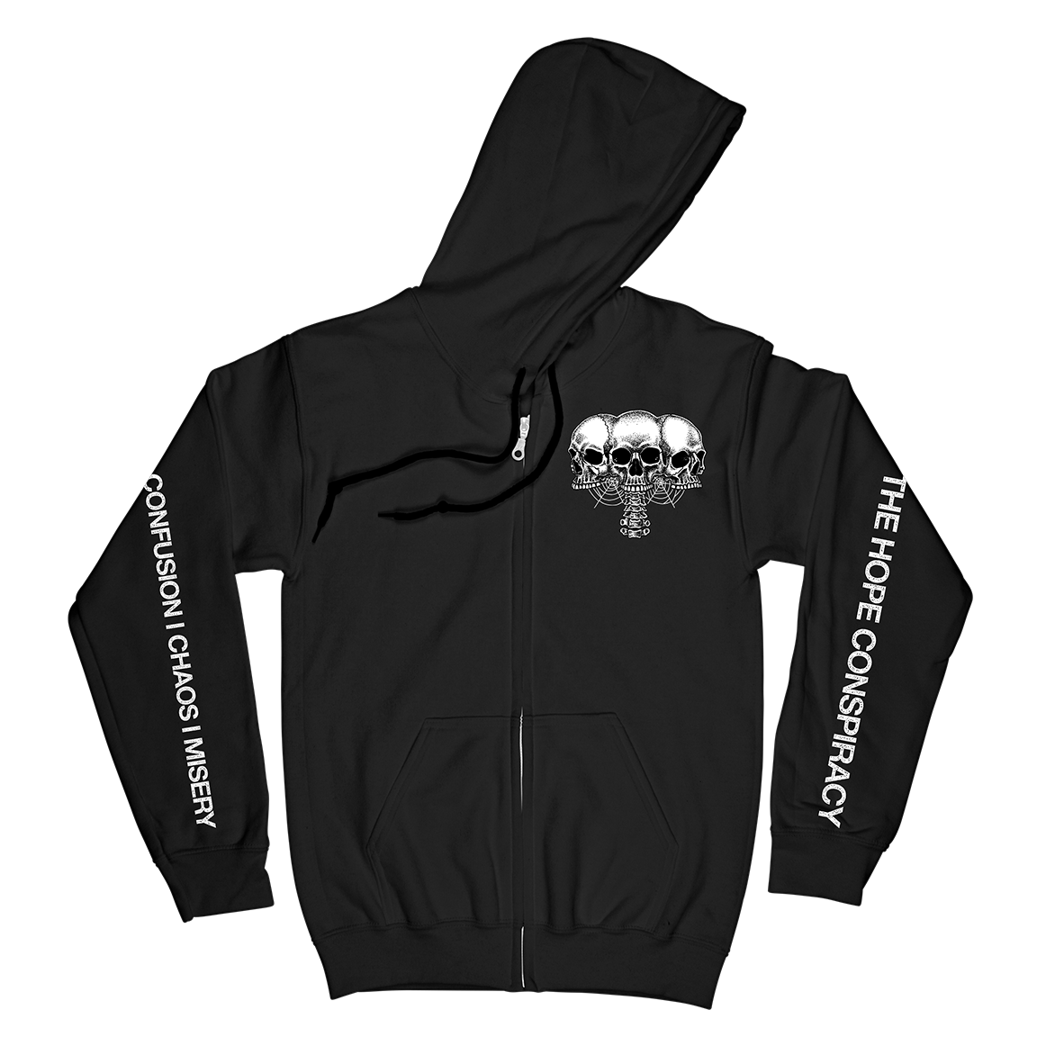 The Hope Conspiracy "CCM: Death Traitors" Zip Up Sweatshirt