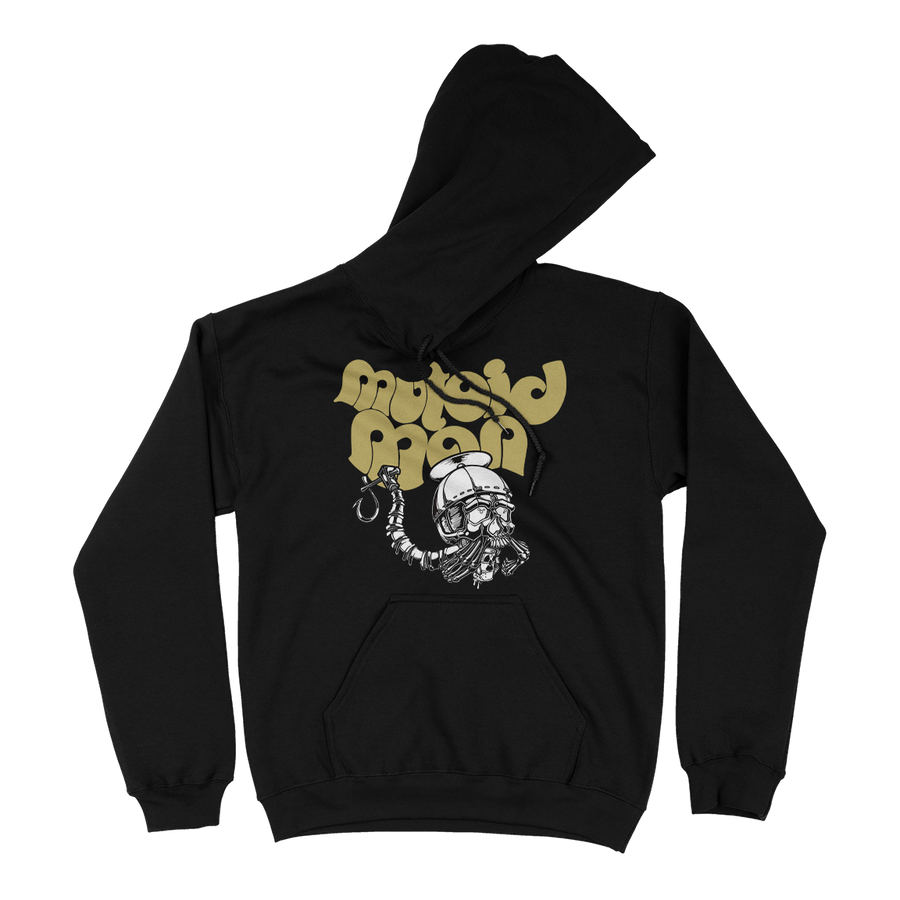 Mutoid Man "Skelicopter" Black Hooded Sweatshirt