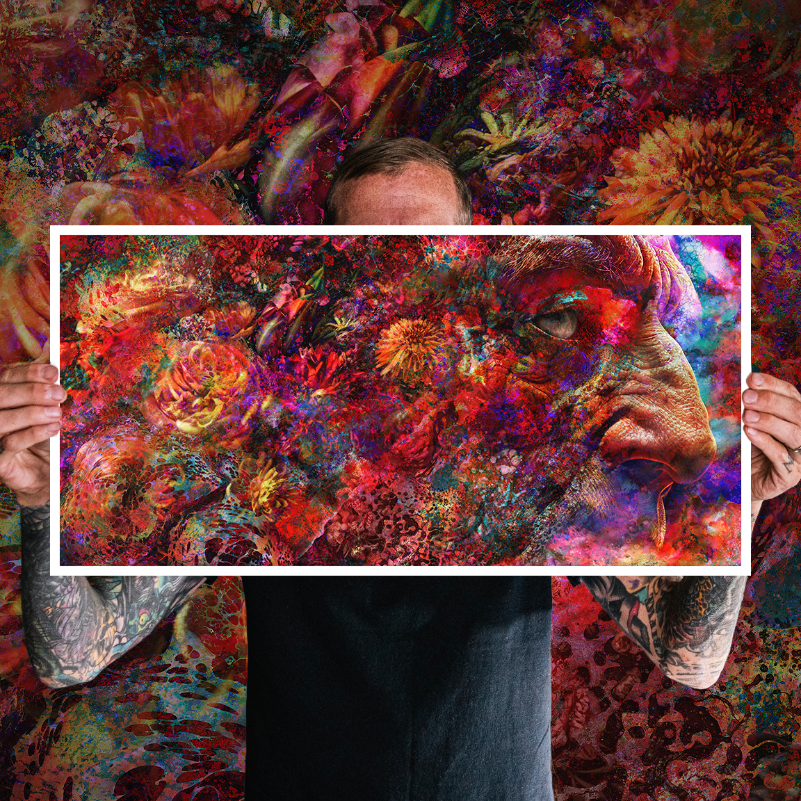 J. Bannon "Artificial Bouquet: Stare" Giclee Print