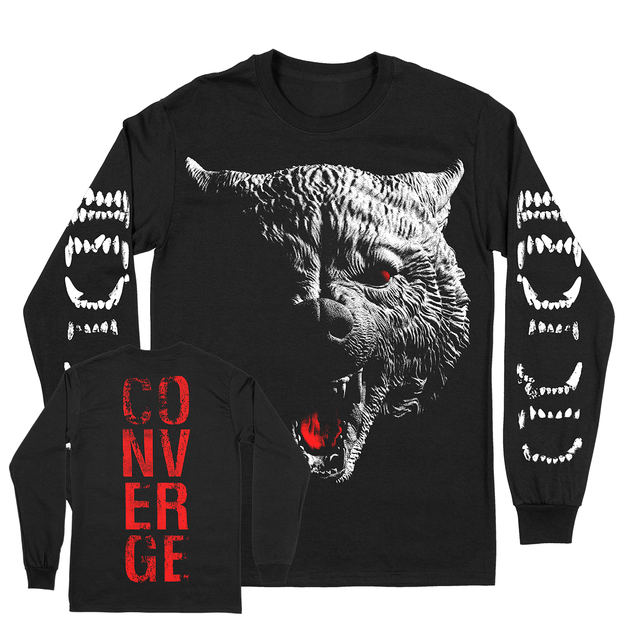 Converge "The Wolf: Part One" Black Longsleeve