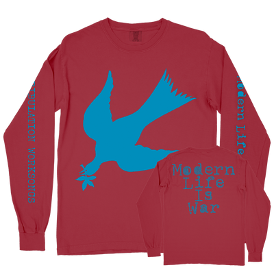 Modern Life Is War "Fallen Dove" Crimson Premium Longsleeve