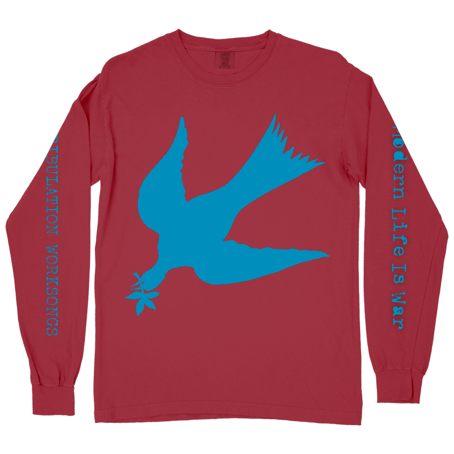 Modern Life Is War "Fallen Dove" Crimson Premium Longsleeve