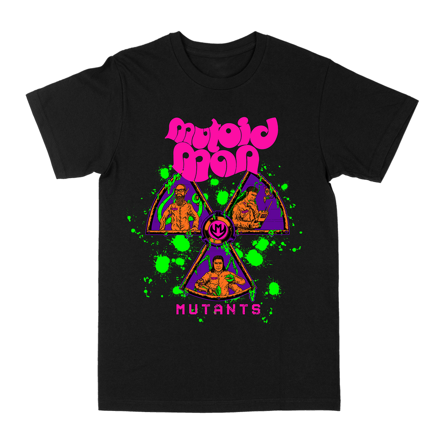 Mutoid Man "Mutants Tour" Black T-Shirt
