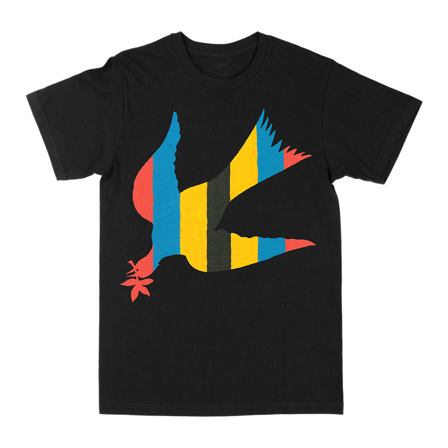 Modern Life Is War "Fallen Dove: Color" Black T-Shirt