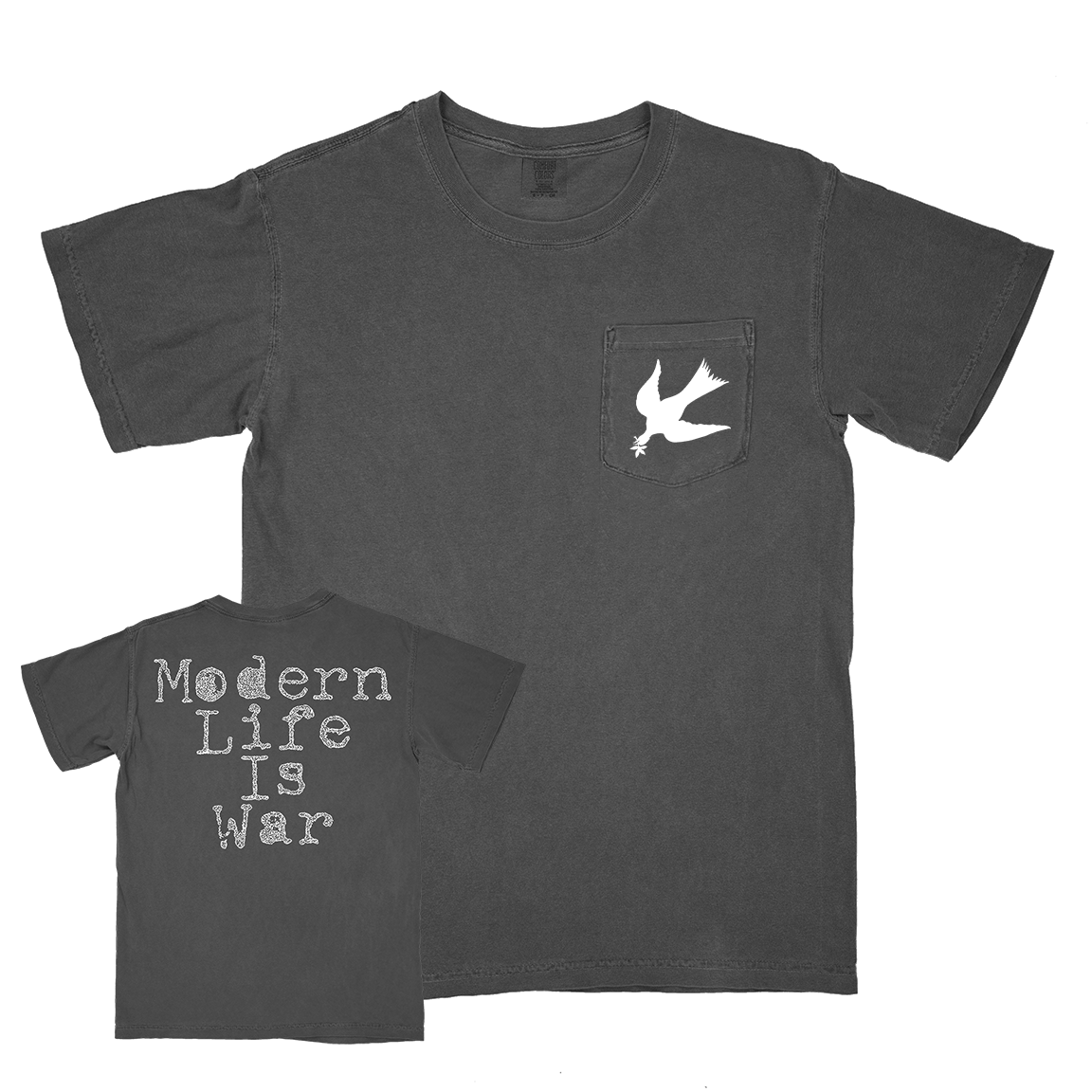 Modern Life Is War "Fallen Dove" Pepper Premium Pocket T-Shirt