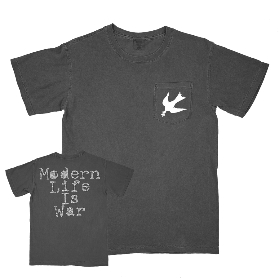 Modern Life Is War "Fallen Dove" Pepper Premium Pocket T-Shirt