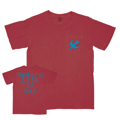 Modern Life Is War "Fallen Dove" Chili Premium Pocket T-Shirt