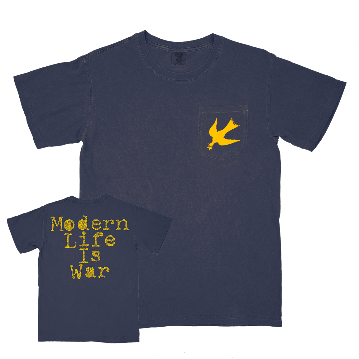 Modern Life Is War "Fallen Dove" Midnight Premium Pocket T-Shirt