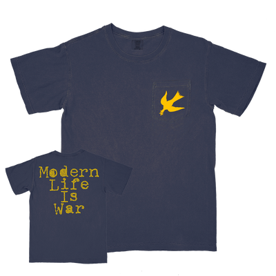 Modern Life Is War "Fallen Dove" Midnight Premium Pocket T-Shirt