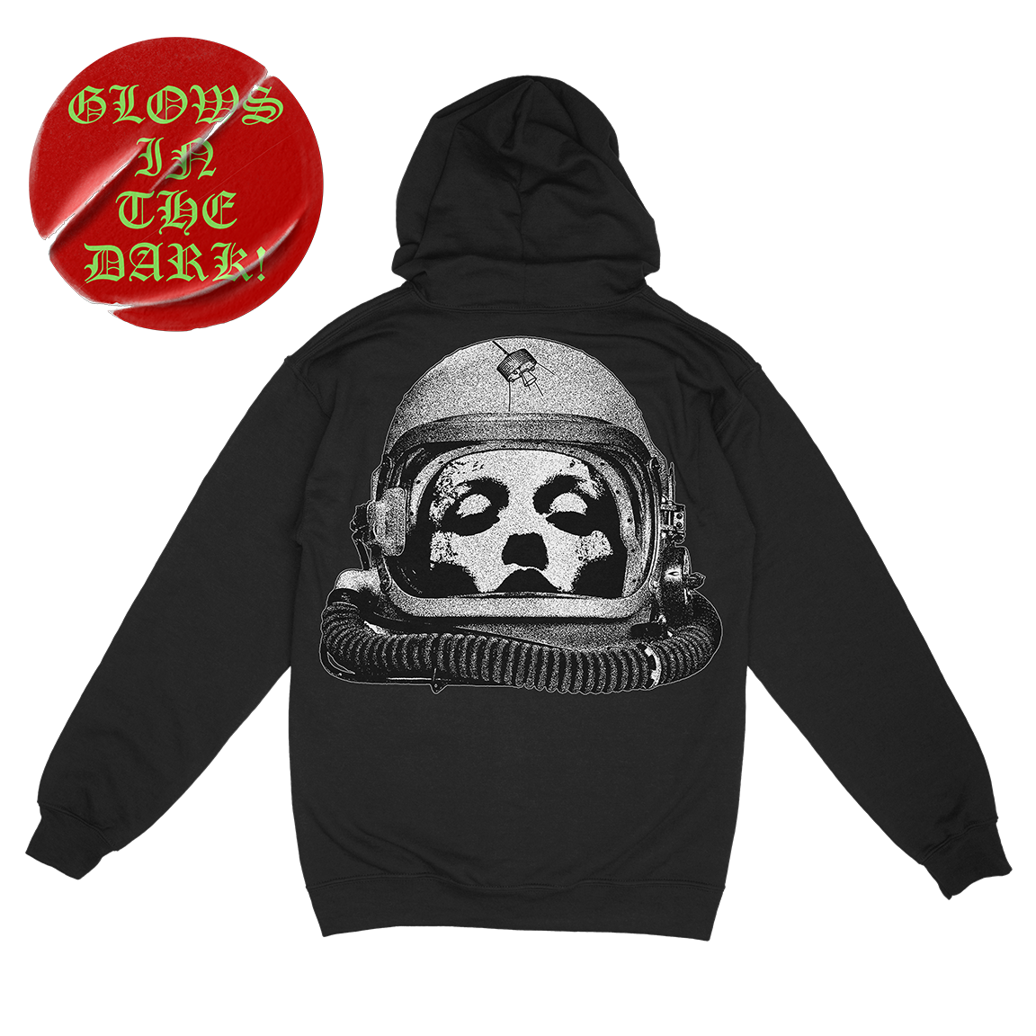 Converge & Cave In "Mashup" Black Zip Up Sweatshirt