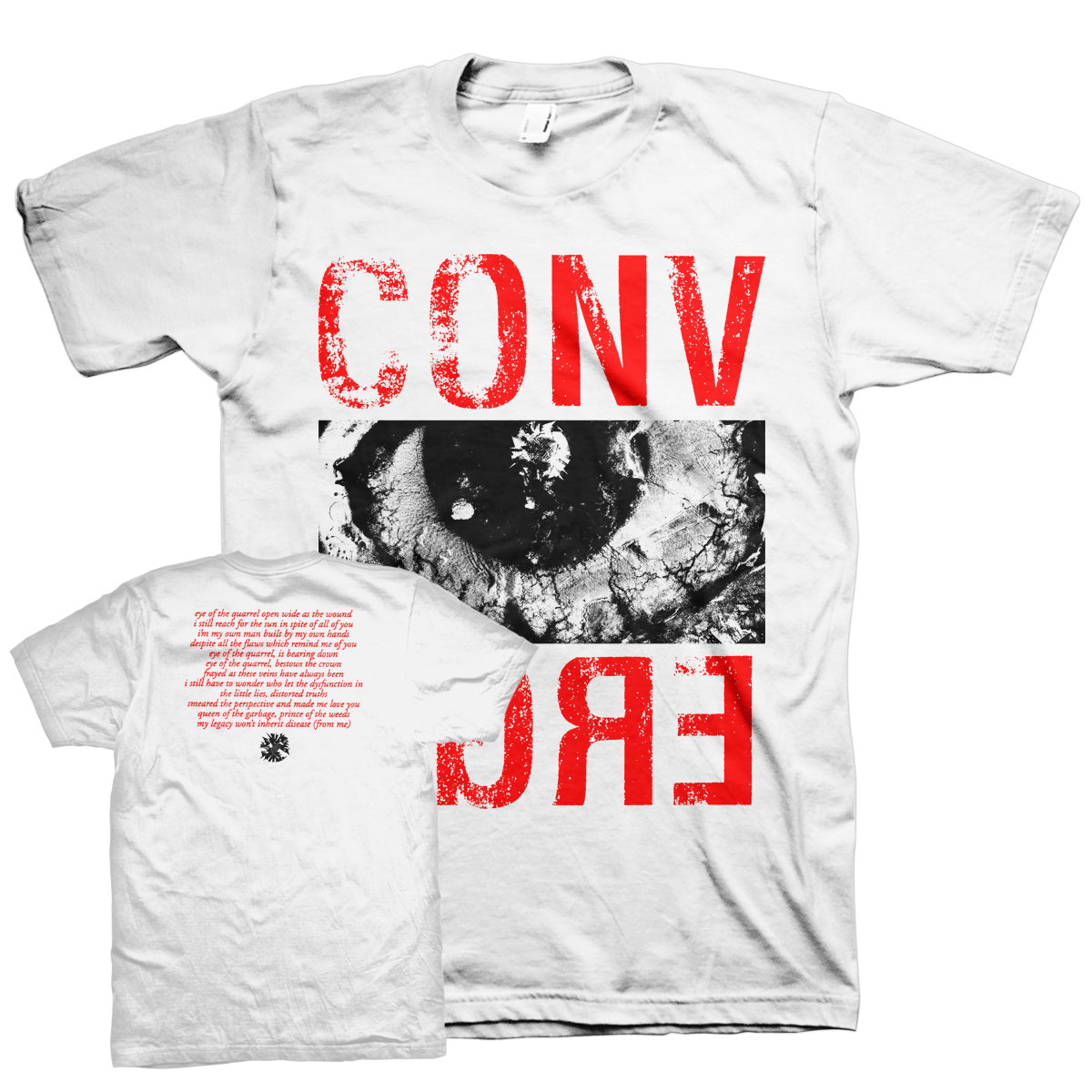 Converge "Eye Of The Quarrel" White T-Shirt