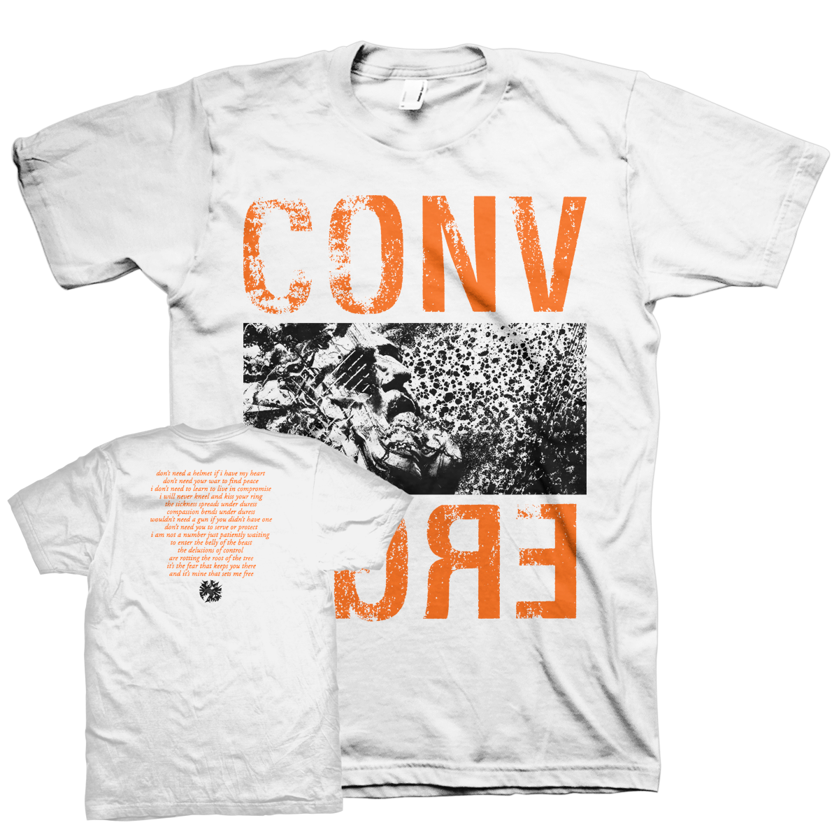 Converge "Under Duress" White T-Shirt