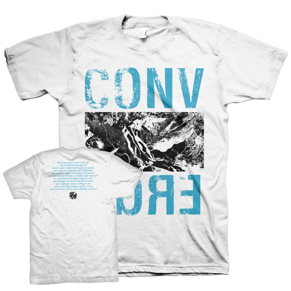 Converge "Trigger" White T-Shirt