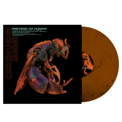 Orange 9mm "Pretend I'm Human"