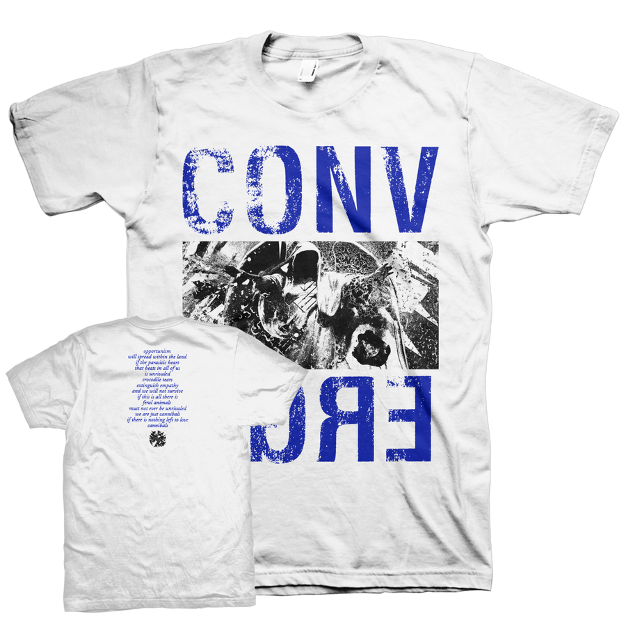 Converge "Cannibals" White T-Shirt
