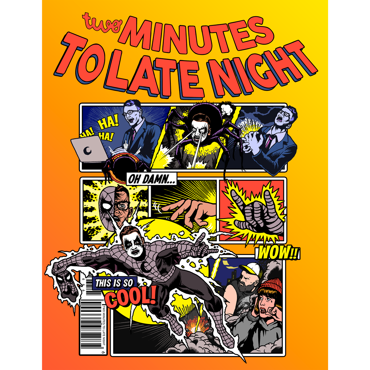 Two Minutes To Late Night "Spider Time: Light" Giclee Print