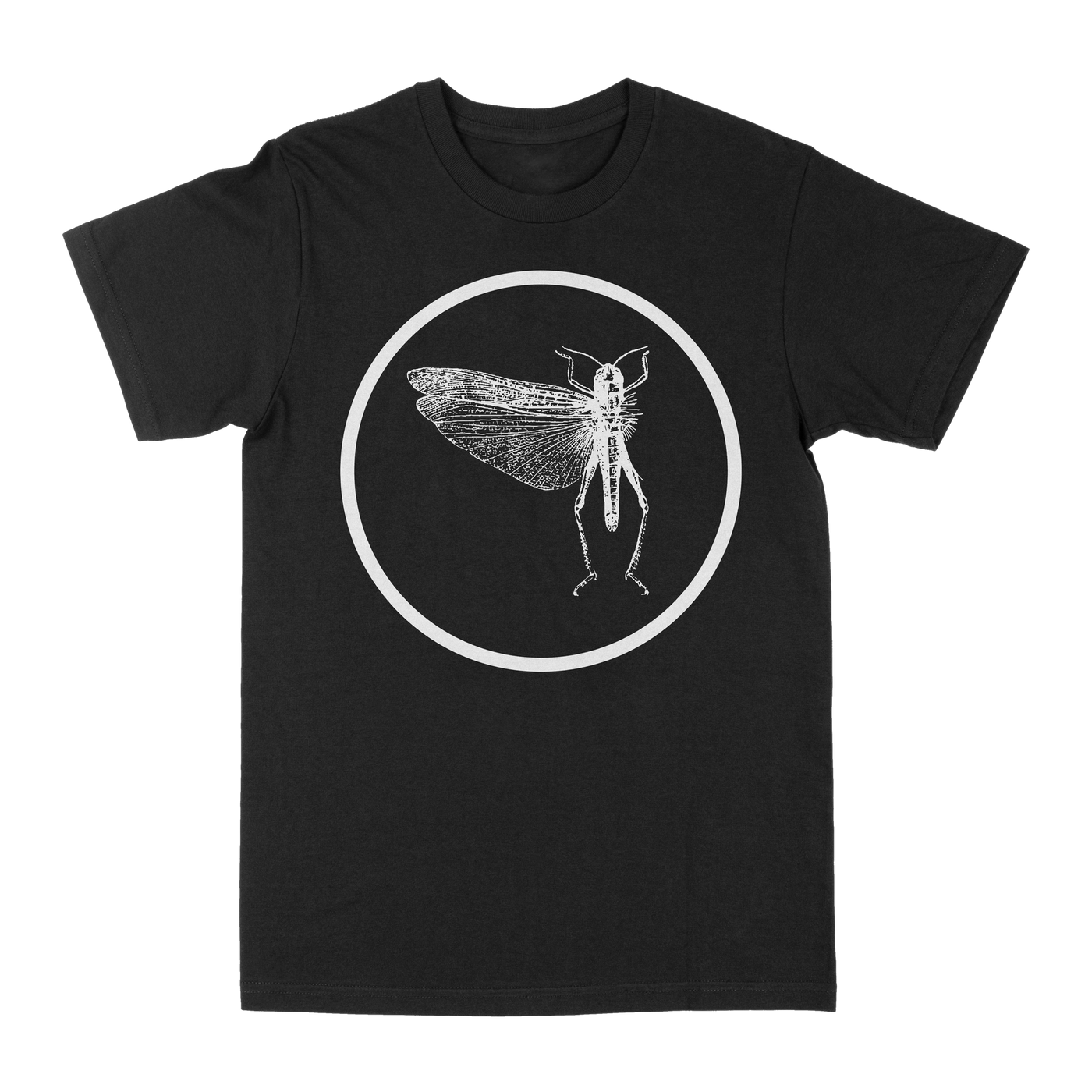 The Locust βCircle Bugβ Black T-Shirt