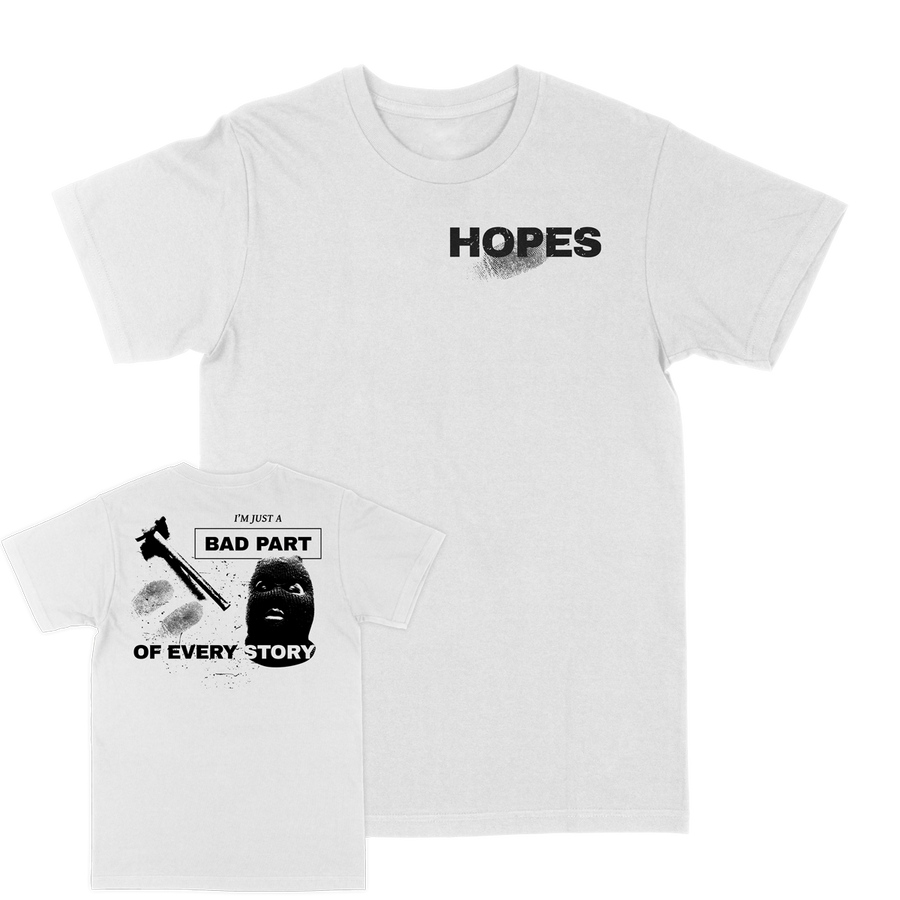 Hopes "Fingerprint" White T-Shirt