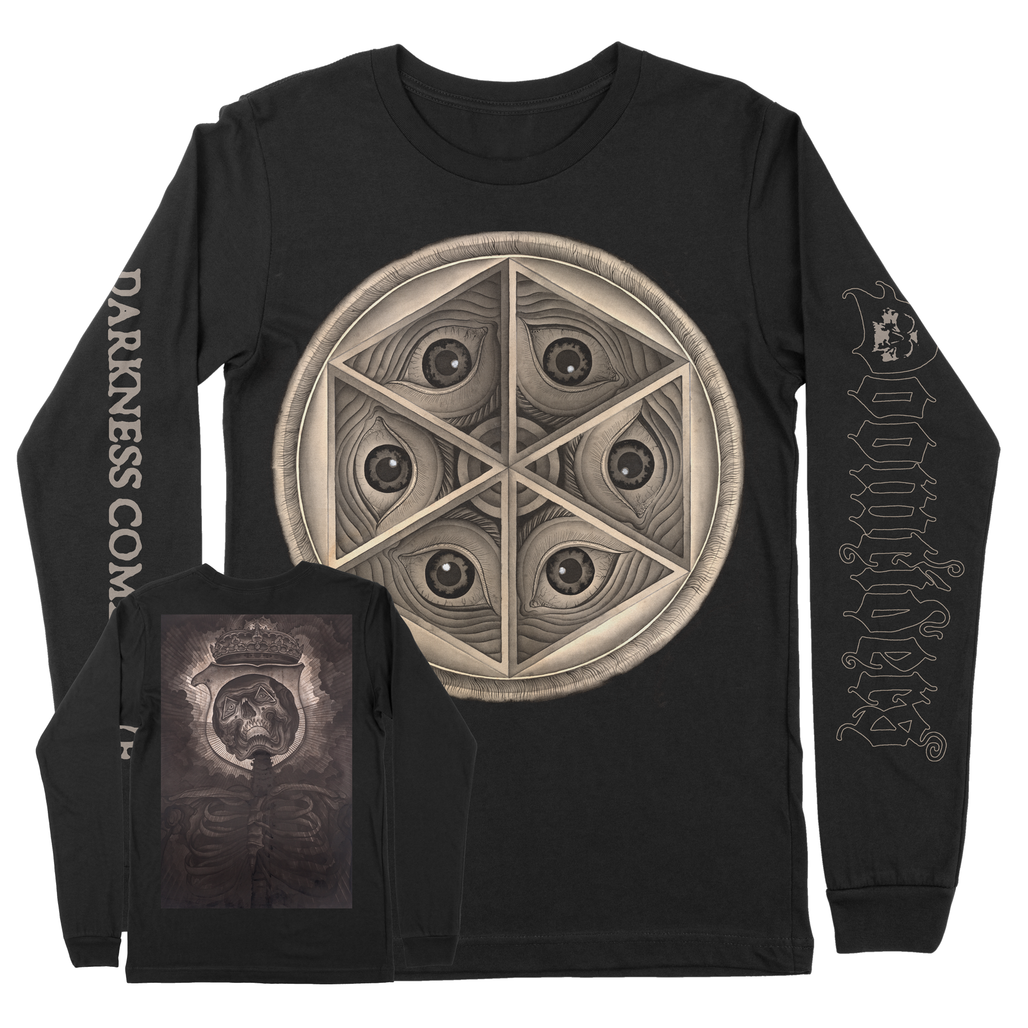 Doomriders "Circle Eye" Black Longsleeve
