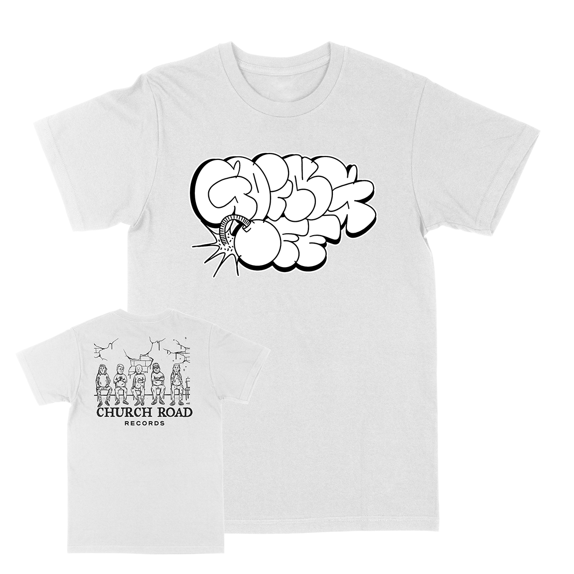 Going Off "Bomb" White T-Shirt