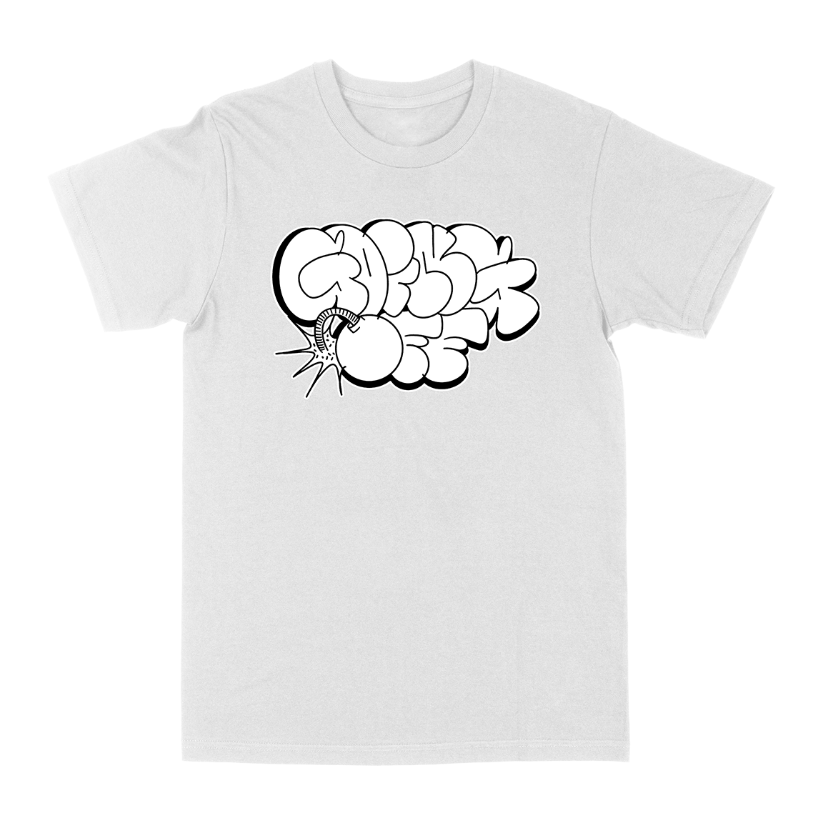 Going Off "Bomb" White T-Shirt