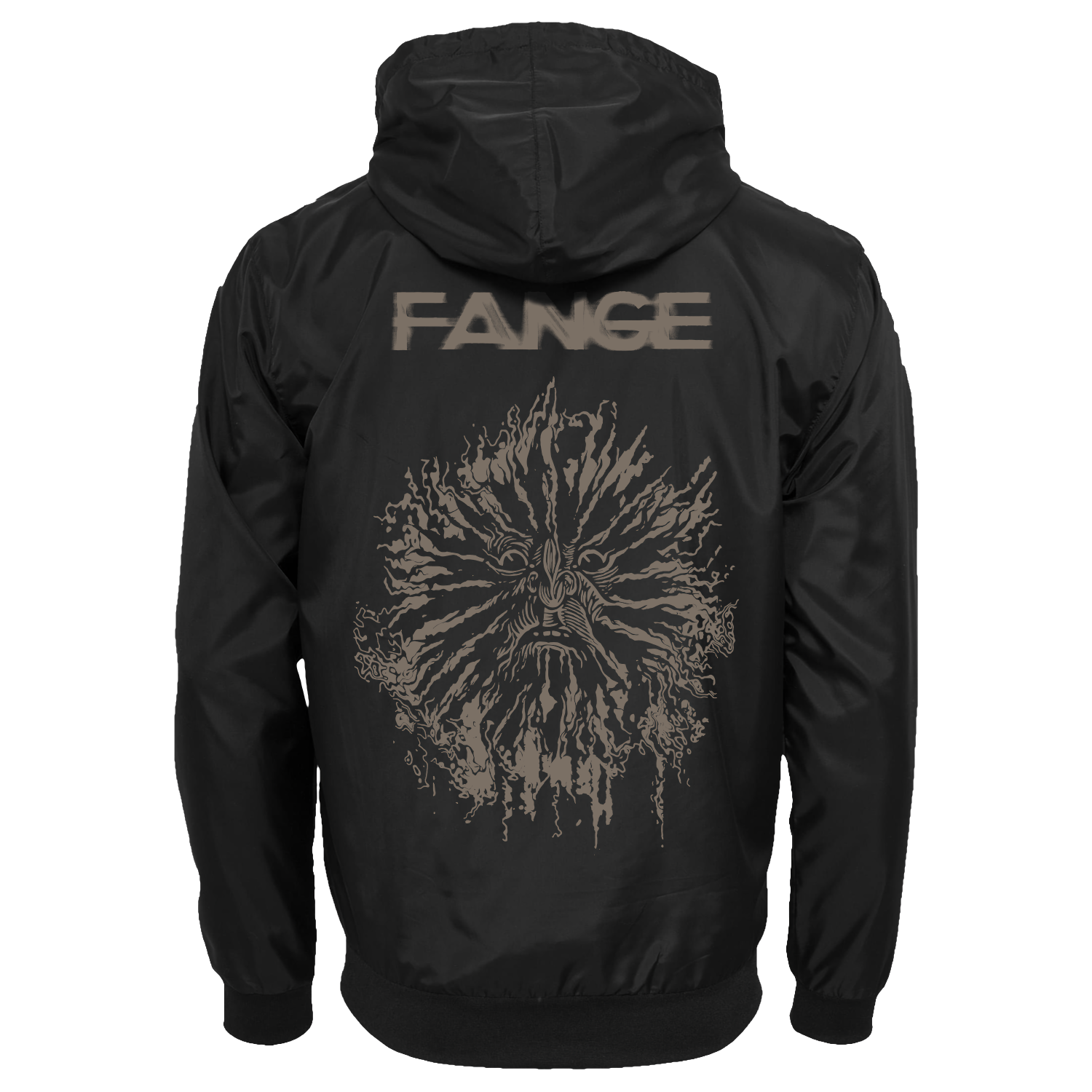 Fange “Extrême-Onction” Black Windbreaker