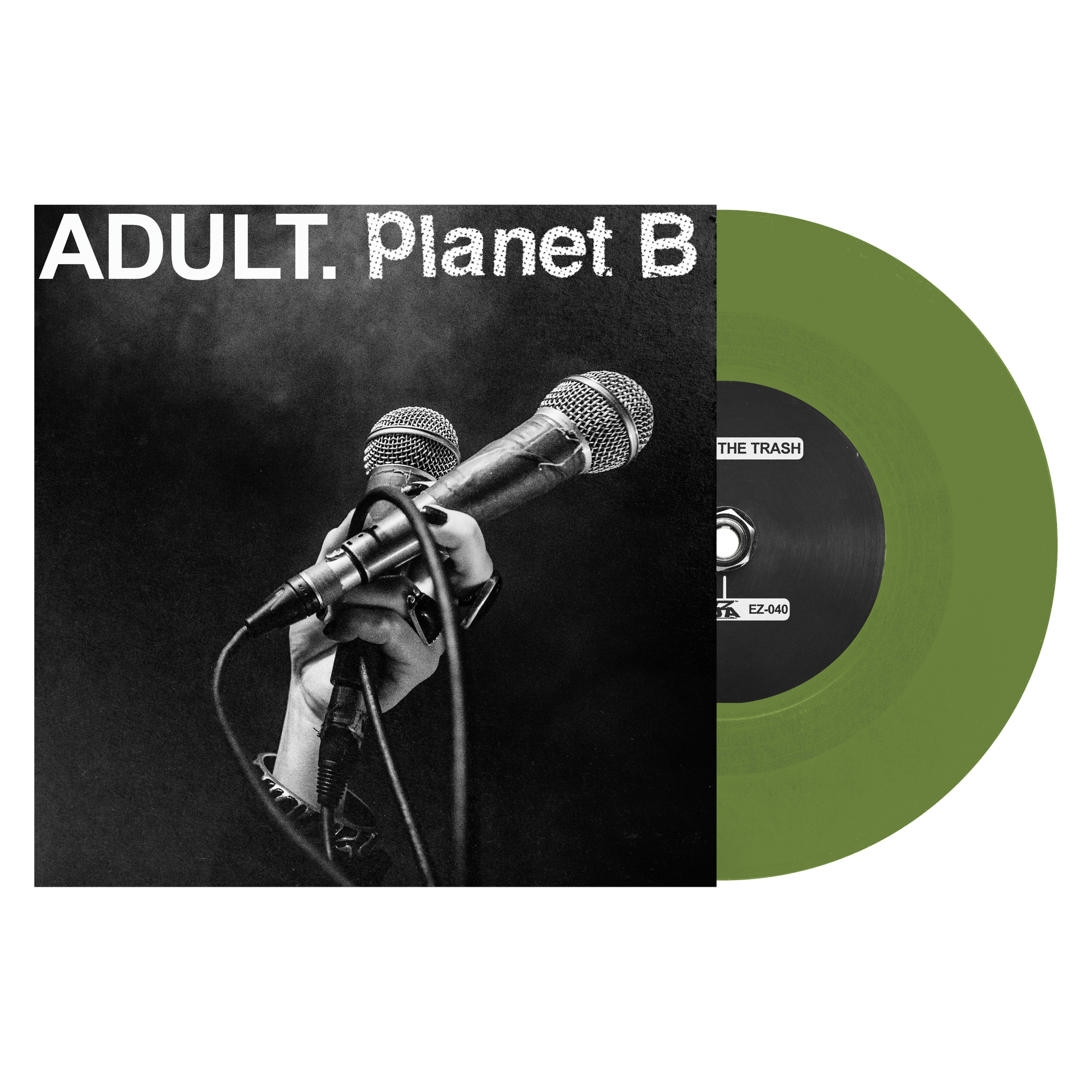 ADULT. & Planet B "Glass in the Trash b/w Release Me"