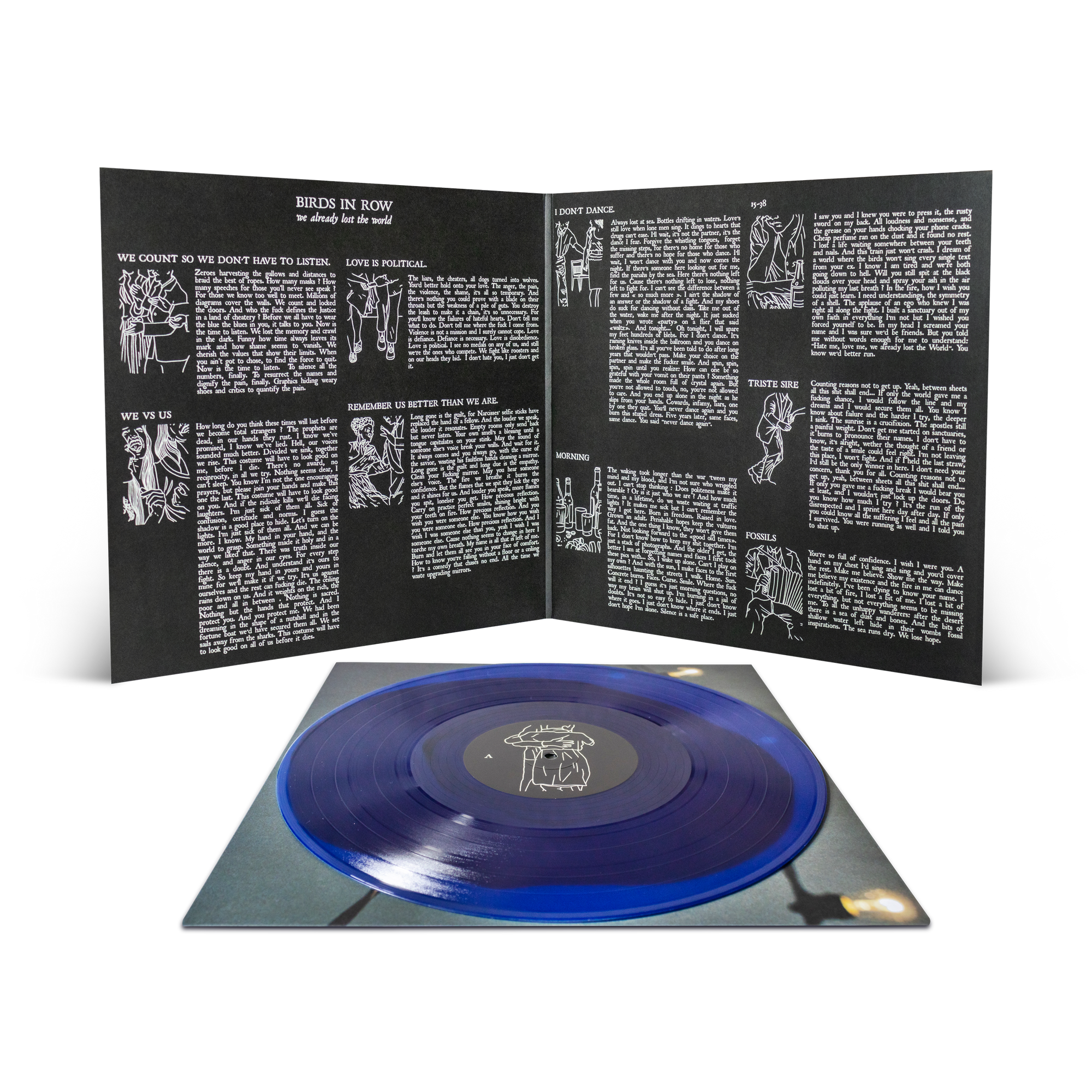 Birds In Row "We Already Lost The World"