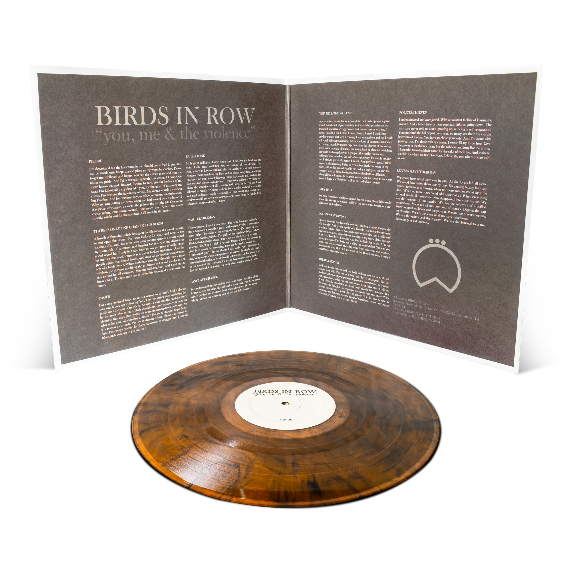 Birds In Row "You, Me, & The Violence"