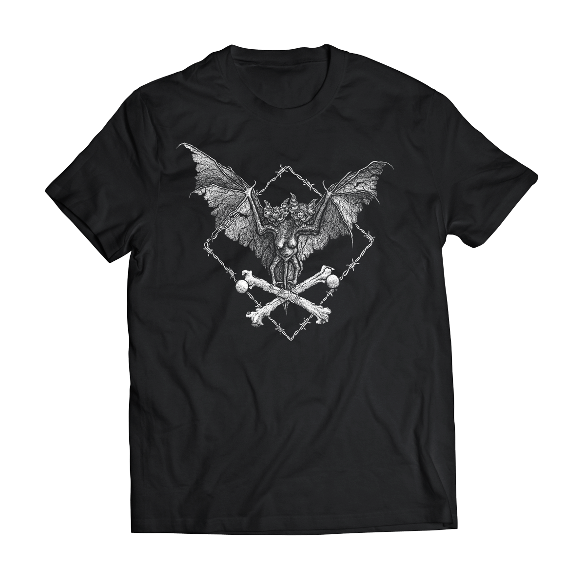 Dylan Garrett Smith "Barbed Bat" Black T-Shirt