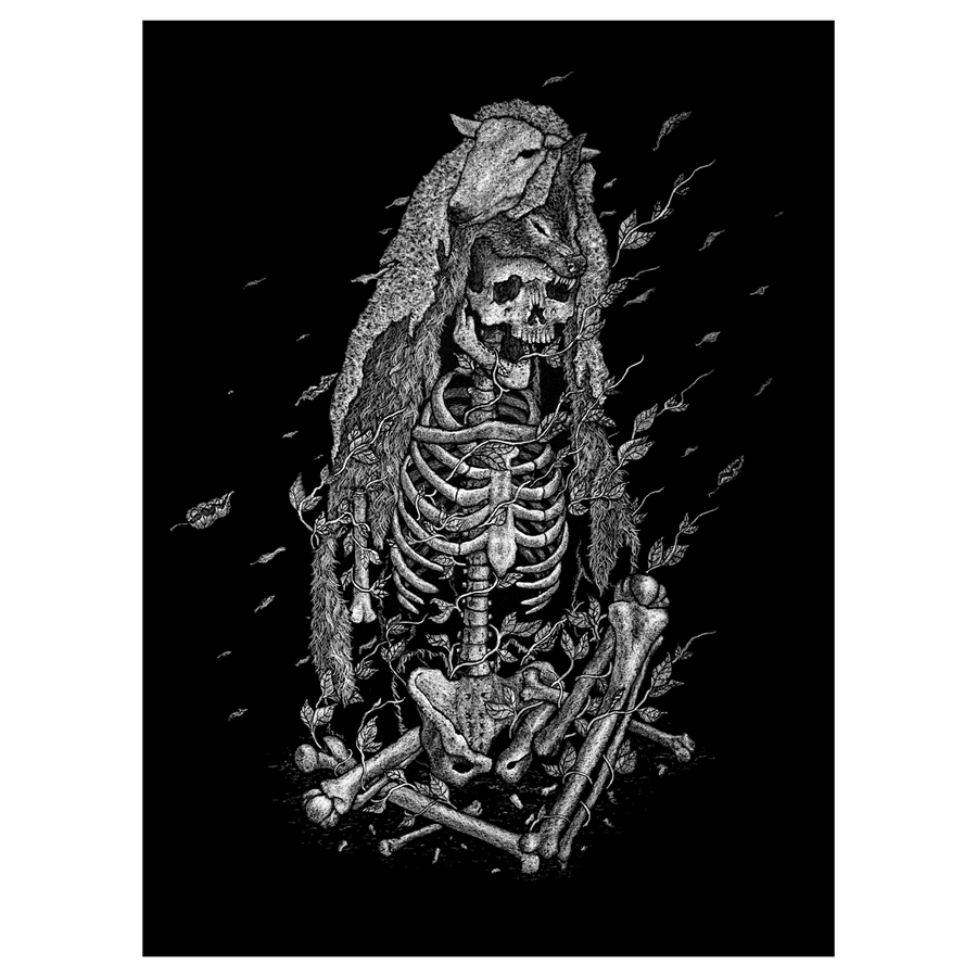 Dylan Garrett Smith "The Lamb, The Scapegoat, & The Destroyer" Giclee Print