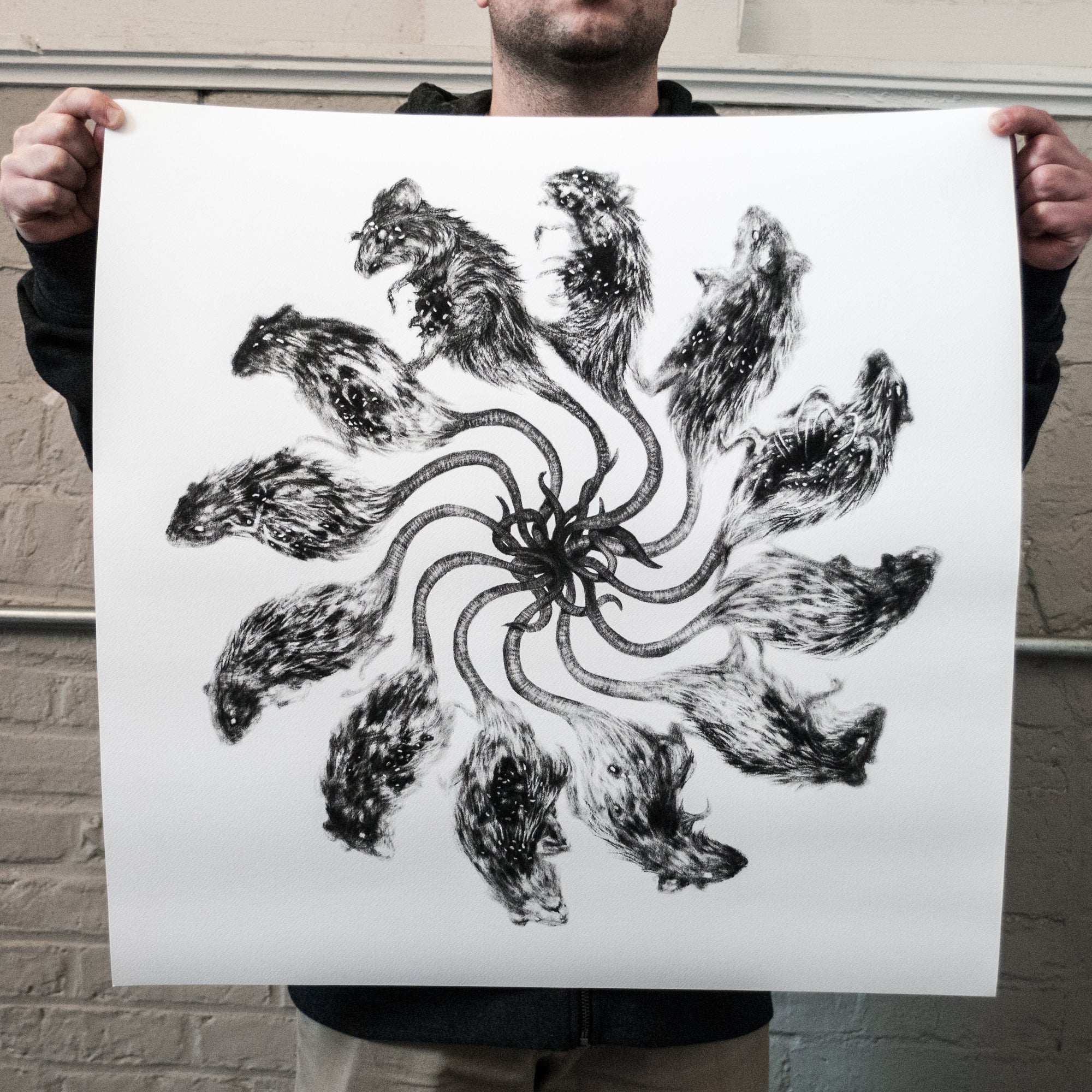 All Pigs Must Die "Hostage Animal" Giclee Print