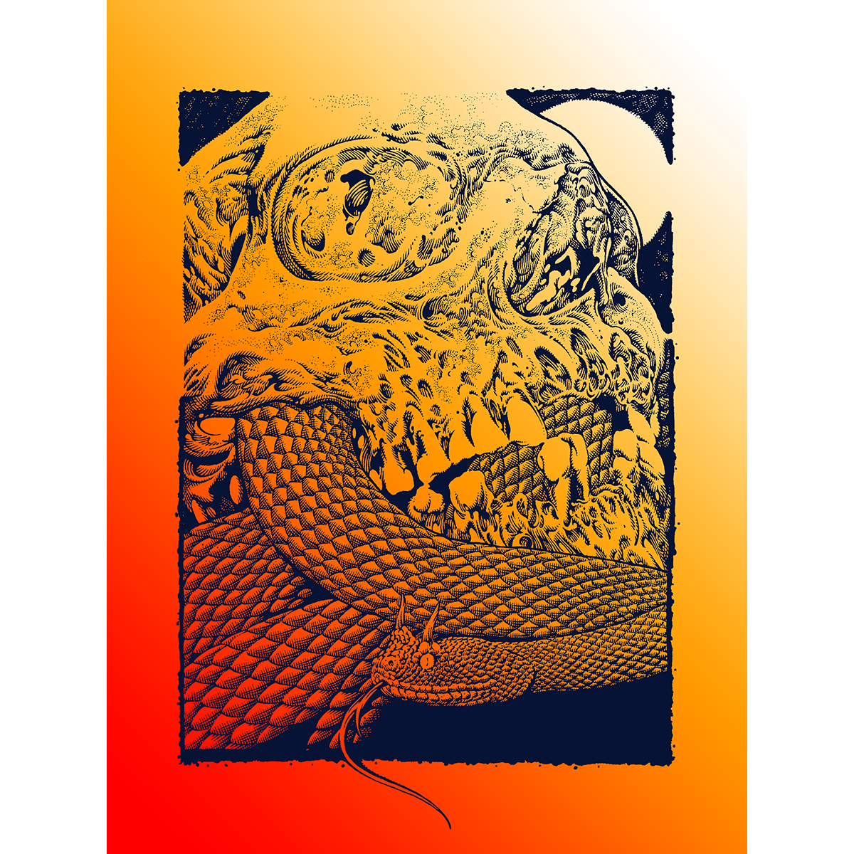 Fajar Allanda "Cerastes" Giclee Print