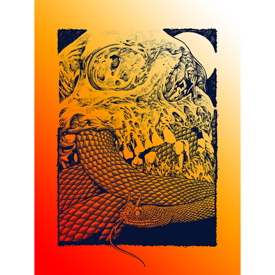 Fajar Allanda "Cerastes" Giclee Print