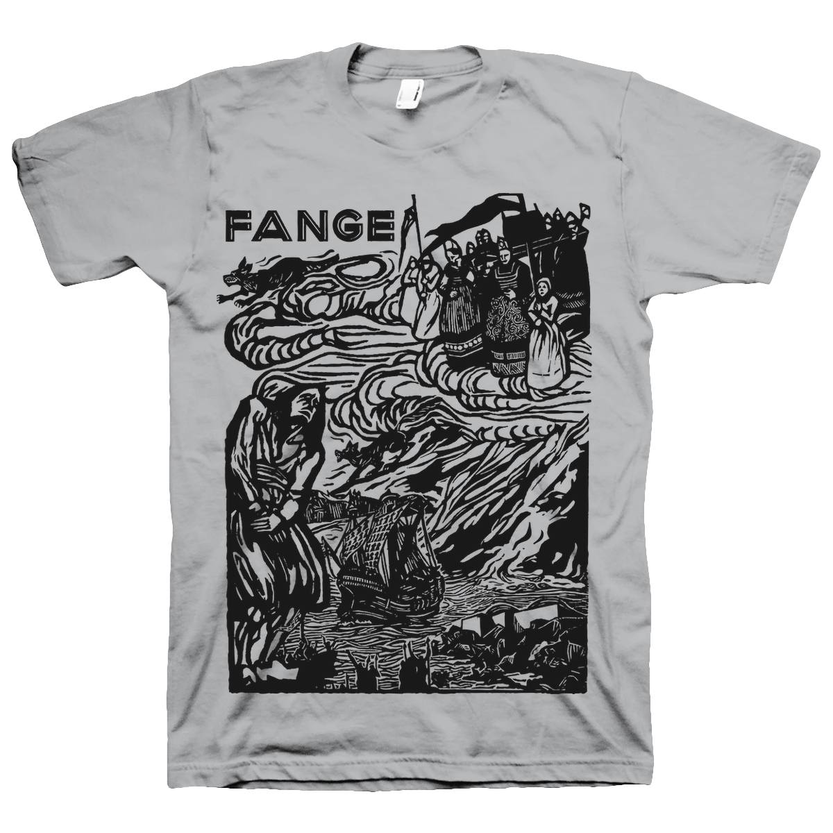 Fange "ConquΓ©reur" Grey T-Shirt