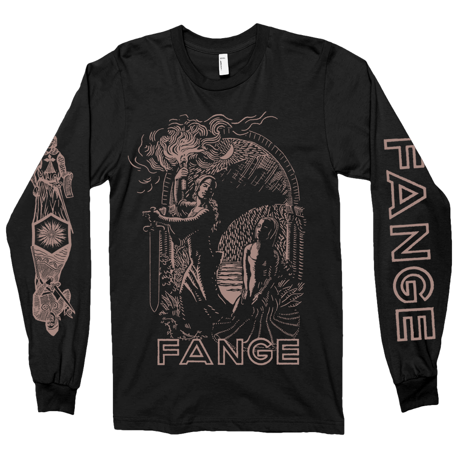 Fange "Flamme" Black Longsleeve