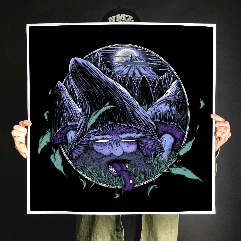 Andrew Gomez IV "Sewage Fruit" Giclee Print