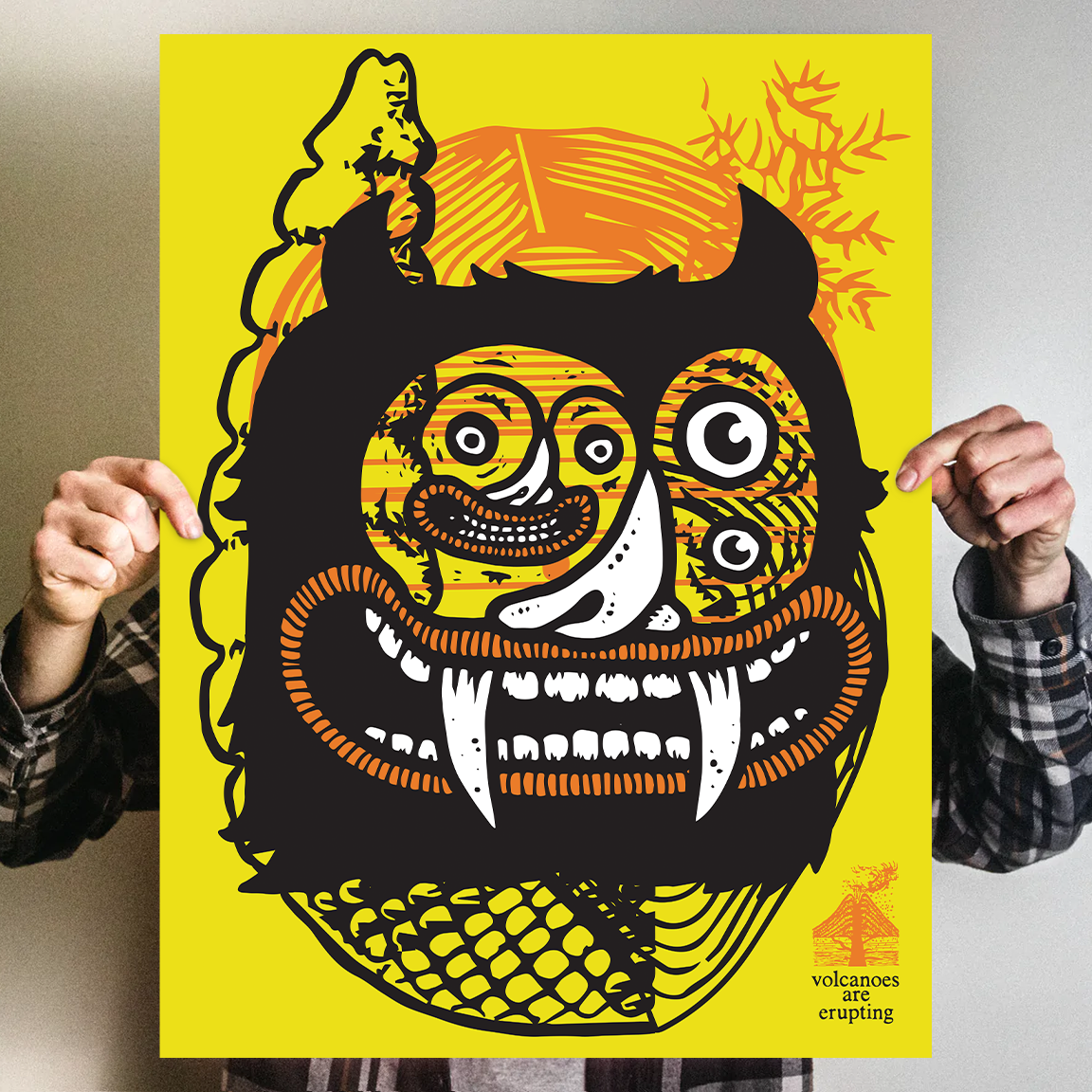 Michael Sieben "Volcanoes" Giclee Print