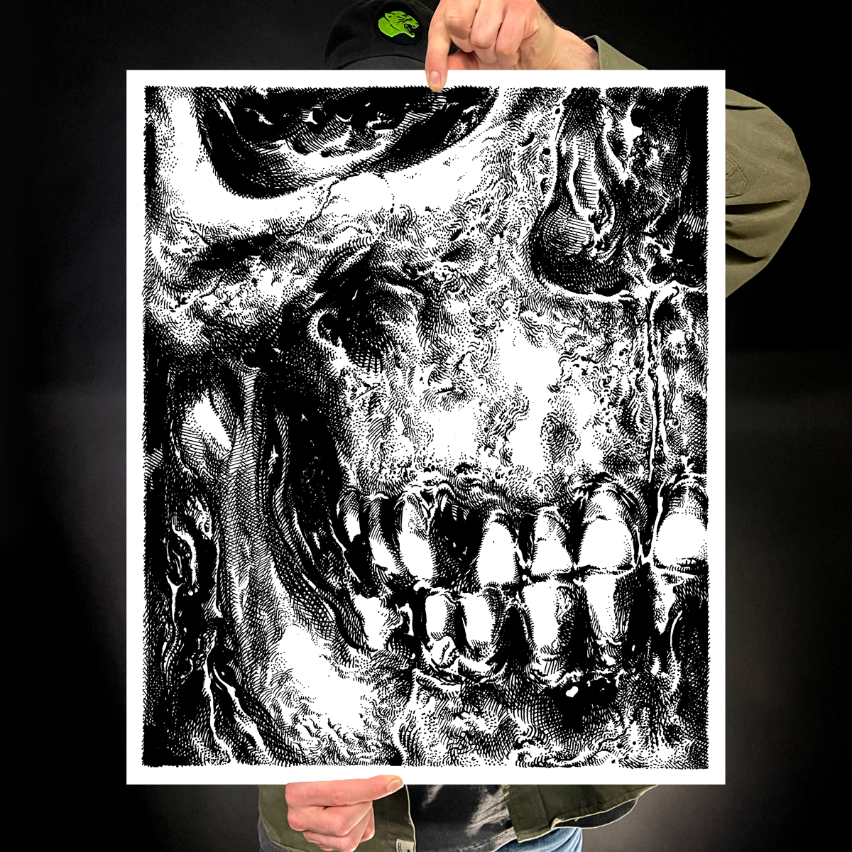 Fajar Allanda "Skull" Giclee Print