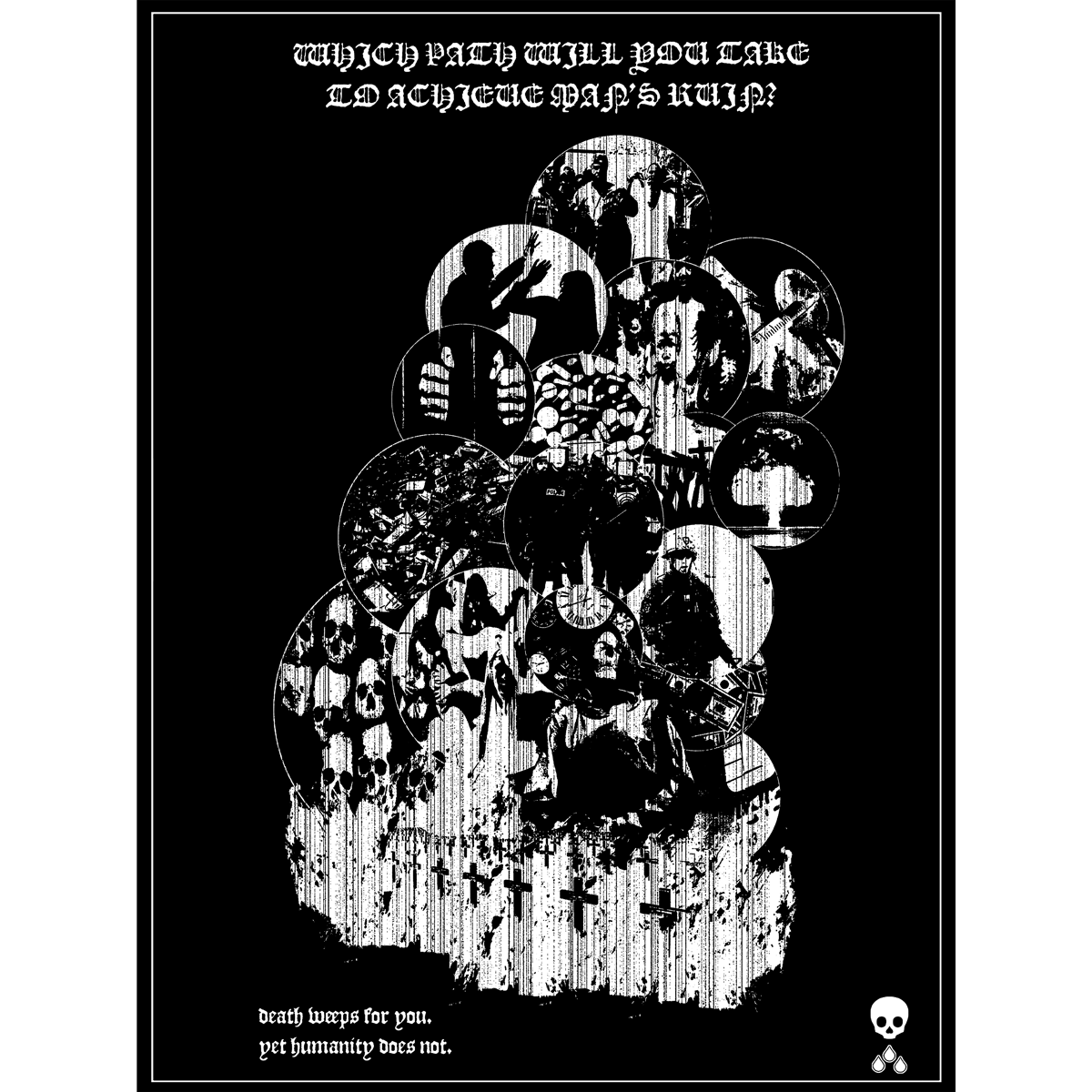 Hell Simulation "Humanity's Ruin" Giclee Print