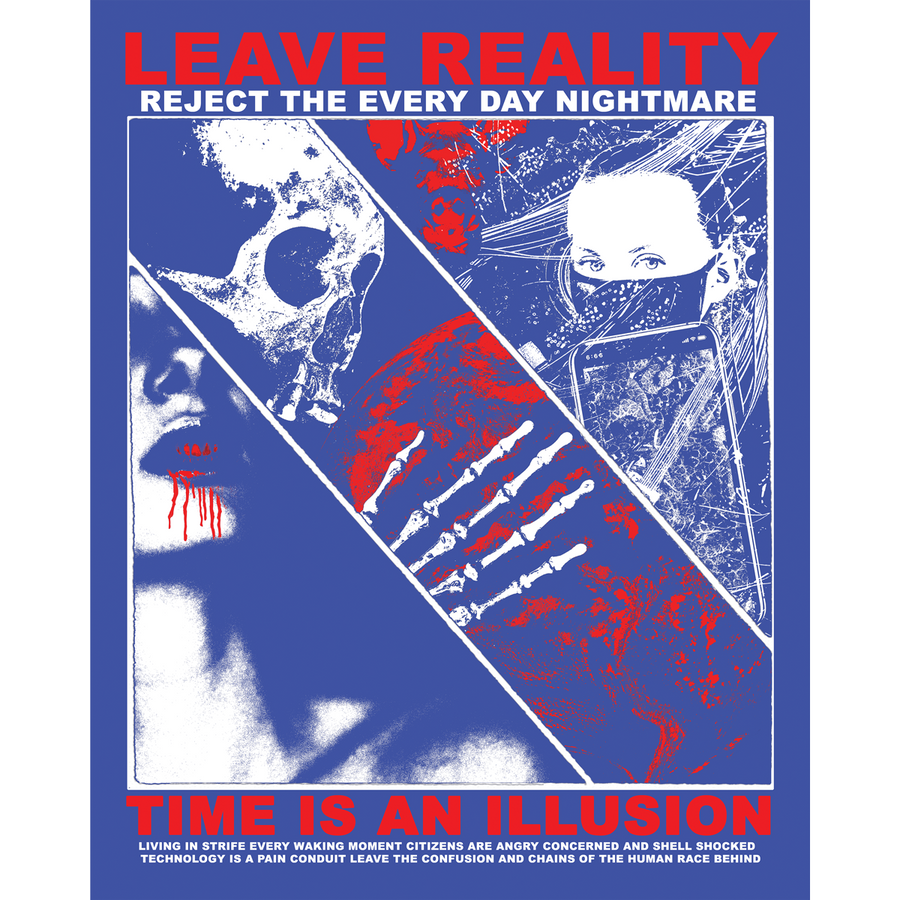 Hell Simulation "Leave Reality" Giclee Print