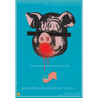 Hell Simulation "Piglet" Giclee Print