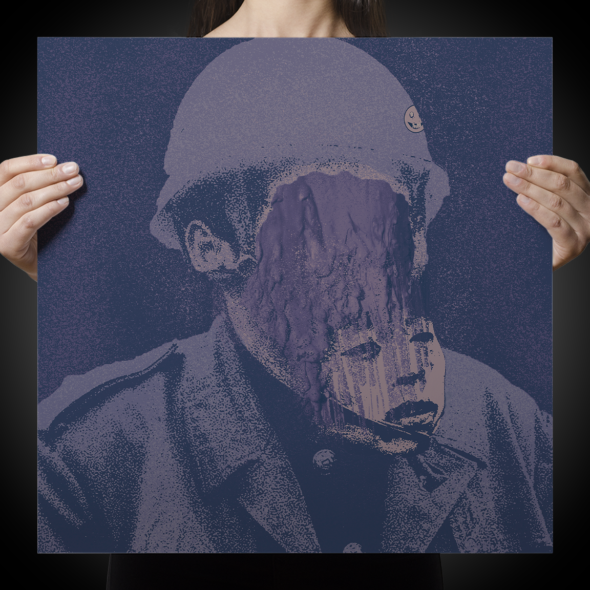 Hell Simulation "Stone Face" Giclee Print