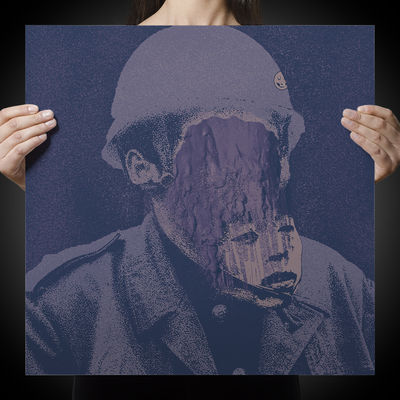 Hell Simulation "Stone Face" Giclee Print