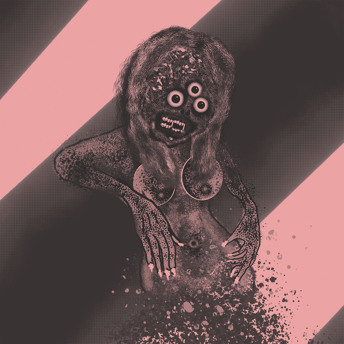 Hell Simulation "Triclops" Giclee Print