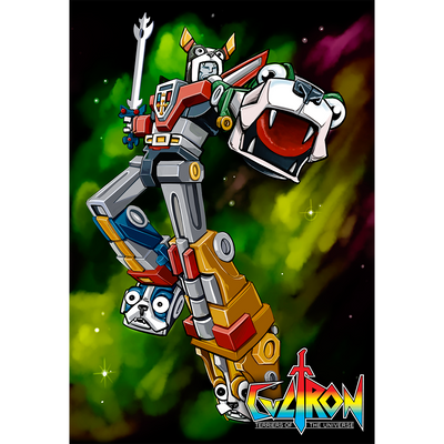 Terrier Cvlt "Cvltron" Giclee Print